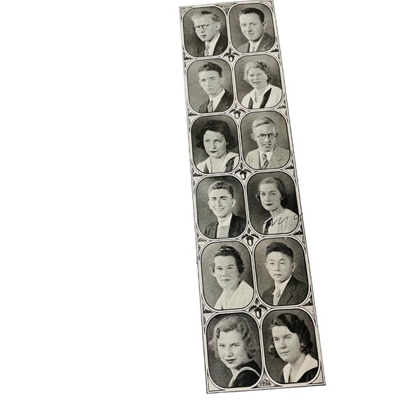 Vintage 1934 Alameda High School Yearbook - Picture 8 of 11